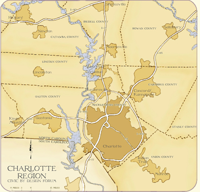 Civic By Design Region map